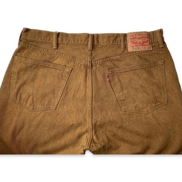 Levi’s Original Button Fly Jeans 40X30 Made in Mexico - Picture 4 of 5